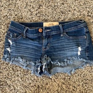 Hollister jean shorts